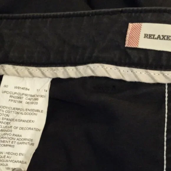 Dickies Women's Pants 16R Black Relaxed Fit Pockets Career Casual - Picture 10 of 13